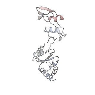 6652_5jut_VA_v1-3
Saccharomyces cerevisiae 80S ribosome bound with elongation factor eEF2-GDP-sordarin and Taura Syndrome Virus IRES, Structure IV (almost non-rotated 40S subunit)
