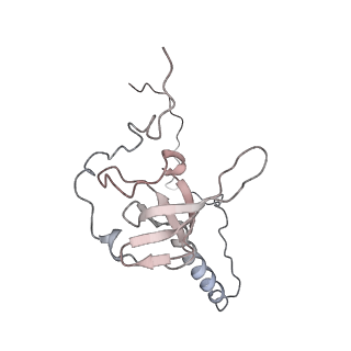 6652_5jut_Y_v1-3
Saccharomyces cerevisiae 80S ribosome bound with elongation factor eEF2-GDP-sordarin and Taura Syndrome Virus IRES, Structure IV (almost non-rotated 40S subunit)