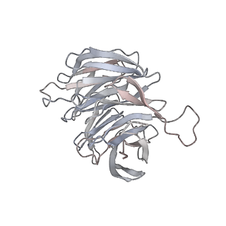 6653_5juu_WA_v1-3
Saccharomyces cerevisiae 80S ribosome bound with elongation factor eEF2-GDP-sordarin and Taura Syndrome Virus IRES, Structure V (least rotated 40S subunit)
