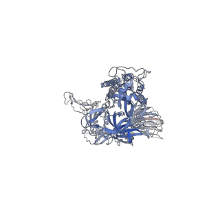 22515_7jwy_A_v1-2
Structure of SARS-CoV-2 spike at pH 4.5