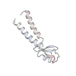 22581_7jzv_B_v1-3
Cryo-EM structure of the BRCA1-UbcH5c/BARD1 E3-E2 module bound to a nucleosome