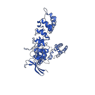 22663_7k4b_A_v1-0
Cryo-EM structure of human TRPV6 in complex with (4- phenylcyclohexyl)piperazine inhibitor cis-22a