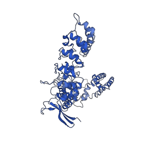 22663_7k4b_A_v1-1
Cryo-EM structure of human TRPV6 in complex with (4- phenylcyclohexyl)piperazine inhibitor cis-22a