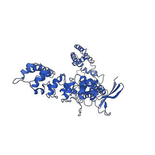 22663_7k4b_B_v1-0
Cryo-EM structure of human TRPV6 in complex with (4- phenylcyclohexyl)piperazine inhibitor cis-22a