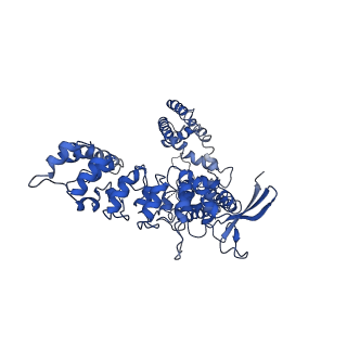 22663_7k4b_B_v1-1
Cryo-EM structure of human TRPV6 in complex with (4- phenylcyclohexyl)piperazine inhibitor cis-22a