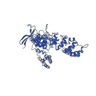 22663_7k4b_D_v1-1
Cryo-EM structure of human TRPV6 in complex with (4- phenylcyclohexyl)piperazine inhibitor cis-22a