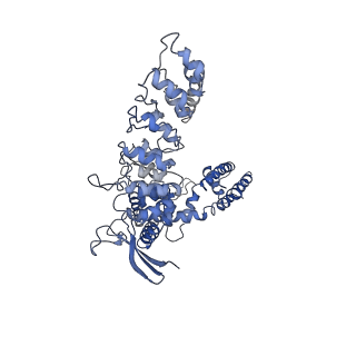 22664_7k4c_A_v1-0
Cryo-EM structure of human TRPV6 in complex with (4- phenylcyclohexyl)piperazine inhibitor Br-cis-22a