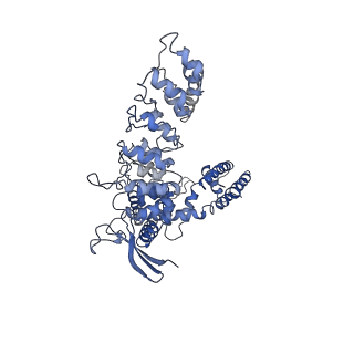 22664_7k4c_A_v1-1
Cryo-EM structure of human TRPV6 in complex with (4- phenylcyclohexyl)piperazine inhibitor Br-cis-22a