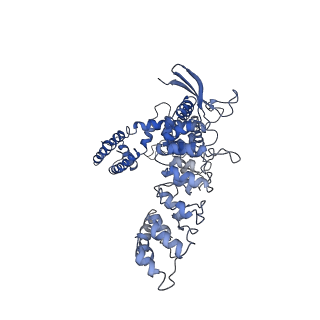 22664_7k4c_C_v1-0
Cryo-EM structure of human TRPV6 in complex with (4- phenylcyclohexyl)piperazine inhibitor Br-cis-22a