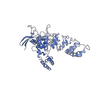 22664_7k4c_D_v1-0
Cryo-EM structure of human TRPV6 in complex with (4- phenylcyclohexyl)piperazine inhibitor Br-cis-22a
