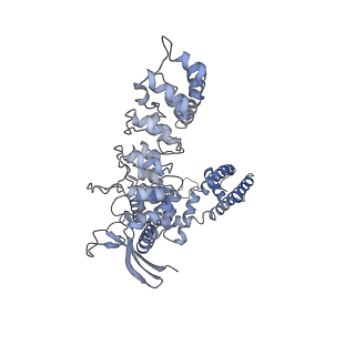 22666_7k4e_A_v1-0
Cryo-EM structure of human TRPV6 in complex with (4- phenylcyclohexyl)piperazine inhibitor 30