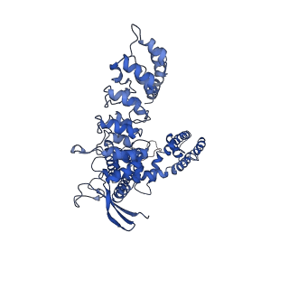 22667_7k4f_A_v1-0
Cryo-EM structure of human TRPV6 in complex with (4- phenylcyclohexyl)piperazine inhibitor 31