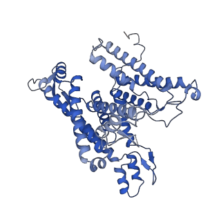 22775_7kam_A_v1-2
Cryo-EM structure of the Sec complex from T. lanuginosus, wild-type, class with Sec62, plug-closed conformation