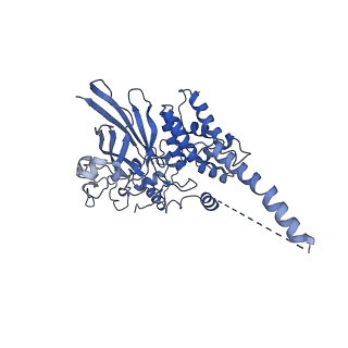 22787_7kb5_D_v1-2
Cryo-EM structure of the Sec complex from yeast, Sec63 FN3 and residues 210-216 mutated