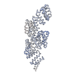 4021_5khu_K_v1-0
Model of human Anaphase-promoting complex/Cyclosome (APC15 deletion mutant), in complex with the Mitotic checkpoint complex (APC/C-CDC20-MCC) based on cryo EM data at 4.8 Angstrom resolution