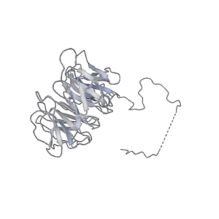 0694_6kix_N_v1-3
Cryo-EM structure of human MLL1-NCP complex, binding mode1