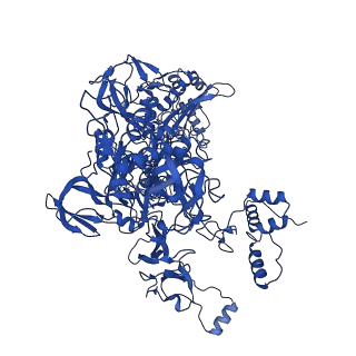 22886_7kif_C_v1-1
Mycobacterium tuberculosis WT RNAP transcription open promoter complex with WhiB7 transcription factor