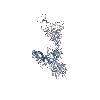 22916_7kl9_A_v1-2
Structure of the SARS-CoV-2 S 6P trimer in complex with the ACE2 protein decoy, CTC-445.2 (State 4)