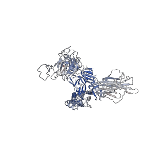 23018_7ksg_B_v1-1
SARS-CoV-2 spike in complex with nanobodies E