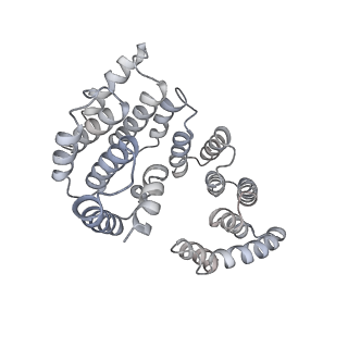 23033_7ktx_B_v1-1
Cryo-EM structure of Saccharomyces cerevisiae ER membrane protein complex bound to a Fab in DDM detergent