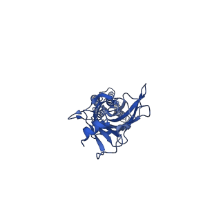23041_7kuy_D_v1-0
Cyro-EM structure of human Glycine Receptor alpha2-beta heteromer, strychnine bound state
