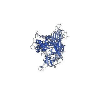 23125_7l2d_C_v1-2
Cryo-EM structure of NTD-directed neutralizing antibody 1-87 in complex with prefusion SARS-CoV-2 spike glycoprotein