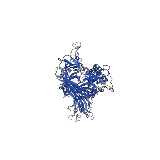 23126_7l2e_A_v1-2
Cryo-EM structure of NTD-directed neutralizing antibody 4-18 in complex with prefusion SARS-CoV-2 spike glycoprotein