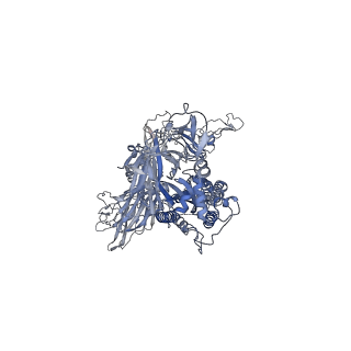 23127_7l2f_A_v1-2
Cryo-EM structure of NTD-directed neutralizing antibody 5-24 in complex with prefusion SARS-CoV-2 spike glycoprotein