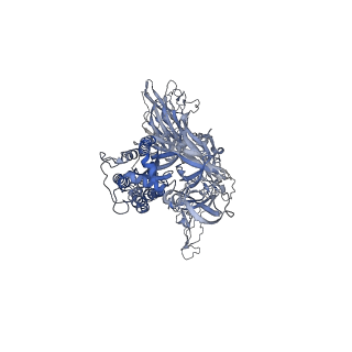 23127_7l2f_B_v1-2
Cryo-EM structure of NTD-directed neutralizing antibody 5-24 in complex with prefusion SARS-CoV-2 spike glycoprotein