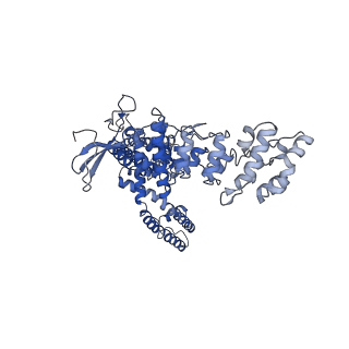 23139_7l2s_B_v1-1
cryo-EM structure of DkTx-bound minimal TRPV1 at the pre-bound state