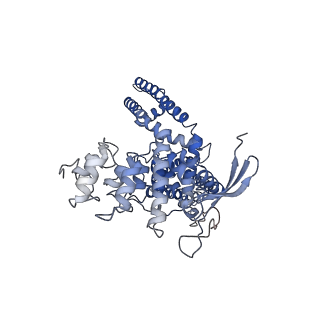 23143_7l2w_D_v1-1
cryo-EM structure of RTX-bound minimal TRPV1 with NMDG at state a