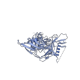 23233_7l8g_C_v1-1
BG505 SOSIP.v5.2(7S) in complex with the polyclonal Fab pAbC-3 from animal Rh.33172 (Wk38 time point)