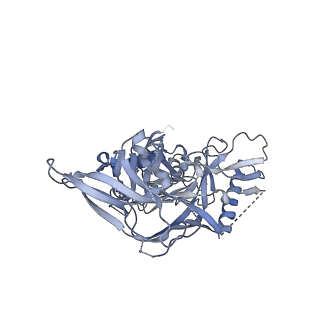 23243_7l90_A_v1-1
BG505 SOSIP.v5.2 N241/N289 in complex with the polyclonal Fab pAbC-8 from animal Rh.33311 (Wk26 time point)