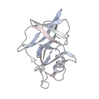 23378_7lih_A_v1-1
CryoEM structure of Mayaro virus icosahedral subunit