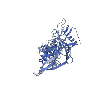 23411_7ll1_C_v1-1
Cryo-EM structure of BG505 DS-SOSIP in complex with glycan276-dependent broadly neutralizing antibody VRC40.01 Fab