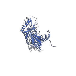 23412_7ll2_E_v1-1
Cryo-EM structure of BG505 DS-SOSIP in complex with Glycan276-Dependent Broadly Neutralizing Antibody VRC33.01 Fab