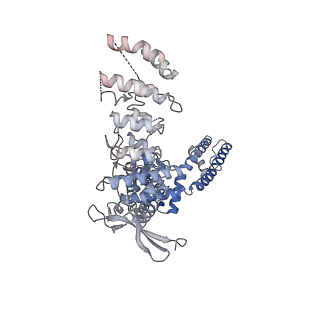 23474_7lpa_C_v1-0
Cryo-EM structure of full-length TRPV1 with capsaicin at 4 degrees Celsius