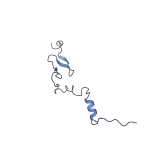 0948_6lqm_M_v1-0
Cryo-EM structure of a pre-60S ribosomal subunit - state C
