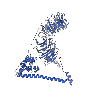 0949_6lqp_B2_v1-1
Cryo-EM structure of 90S small subunit preribosomes in transition states (State A)