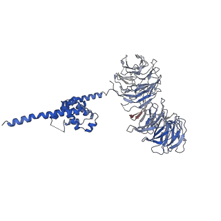 0949_6lqp_B3_v1-1
Cryo-EM structure of 90S small subunit preribosomes in transition states (State A)