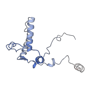 0949_6lqp_RB_v1-1
Cryo-EM structure of 90S small subunit preribosomes in transition states (State A)