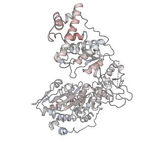 0949_6lqp_RM_v1-2
Cryo-EM structure of 90S small subunit preribosomes in transition states (State A)