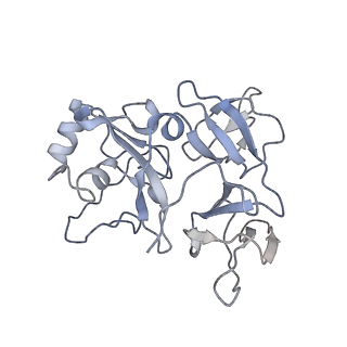 0949_6lqp_SF_v1-1
Cryo-EM structure of 90S small subunit preribosomes in transition states (State A)