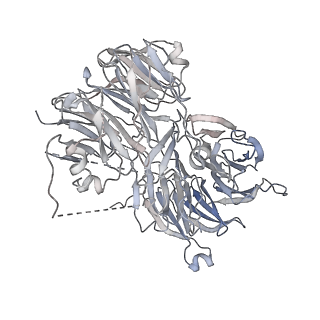 0950_6lqq_A4_v1-1
Cryo-EM structure of 90S small subunit preribosomes in transition states (State B)