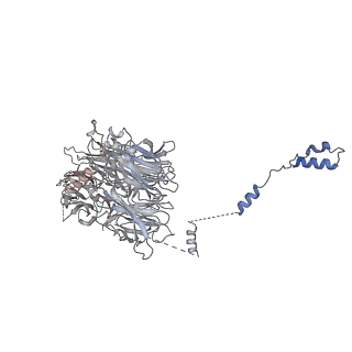 0950_6lqq_AG_v1-2
Cryo-EM structure of 90S small subunit preribosomes in transition states (State B)