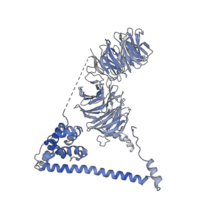 0950_6lqq_B2_v1-1
Cryo-EM structure of 90S small subunit preribosomes in transition states (State B)