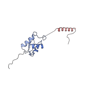 0954_6lqu_ST_v1-1
Cryo-EM structure of 90S small subunit preribosomes in transition states (State A1)