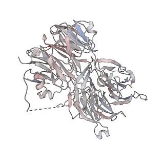 0955_6lqv_A4_v1-1
Cryo-EM structure of 90S small subunit preribosomes in transition states (State C1)