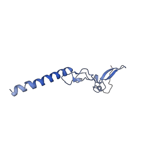 0963_6lsr_F_v1-0
Cryo-EM structure of a pre-60S ribosomal subunit - state B