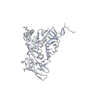 23519_7lua_c_v1-2
Cryo-EM structure of DH898.1 Fab-dimer bound near the CD4 binding site of HIV-1 Env CH848 SOSIP trimer